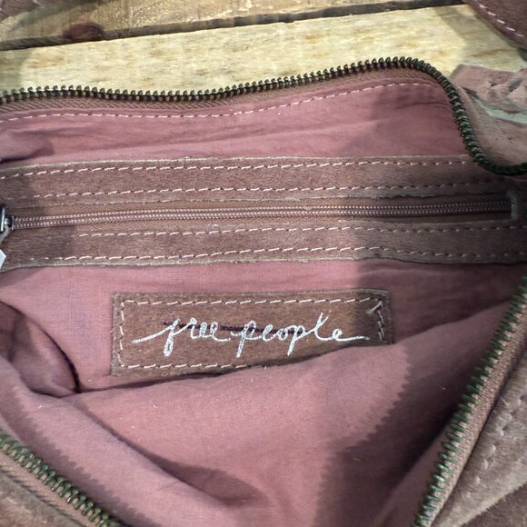 Free People Sweet Talker Suede Sling Bag in Rose NWOT - Picture 8 of 9